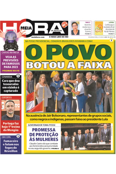 Meia Hora - Edição de 02 de janeiro de 2023