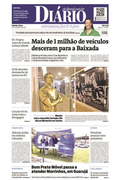 Diário do Litoral – Edição 05 de janeiro de 2023