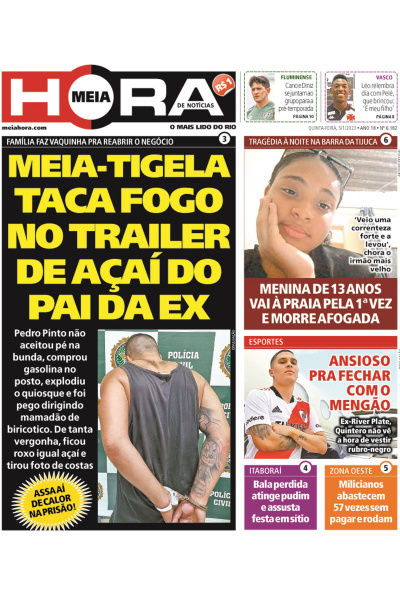 Meia Hora - Edição de 05 de janeiro de 2023