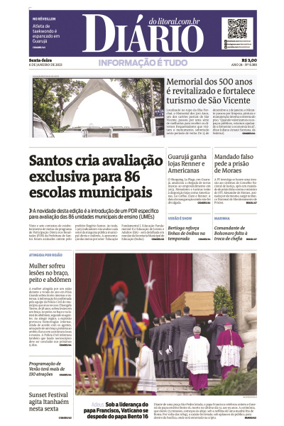 Diário do Litoral – Edição 06 de janeiro de 2023