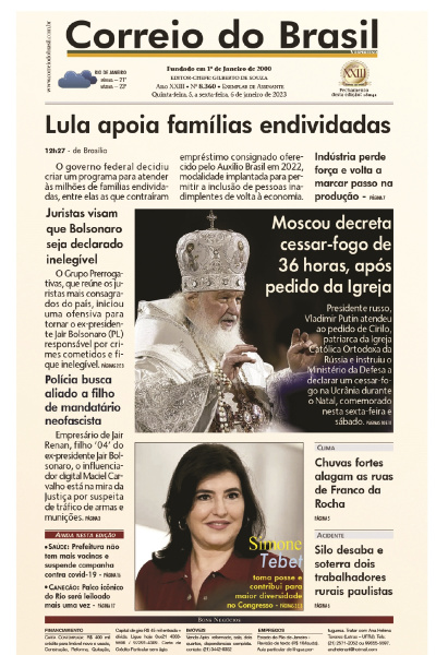 Correio do Brasil – Edição de 05 a 06 de janeiro de 2023