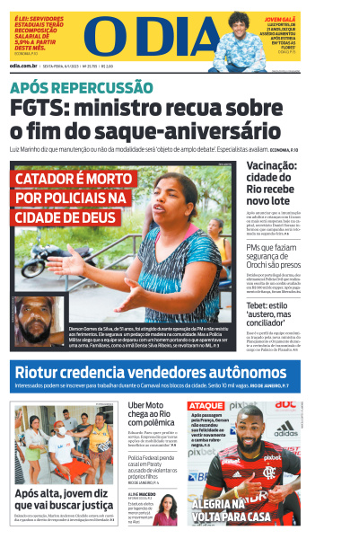 O DIA - Edição de 06 de Janeiro de 2023