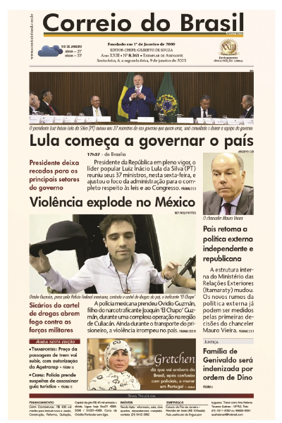 Correio do Brasil – Edição de 06 a 09 de janeiro de 2023
