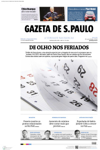 Gazeta de S. Paulo - Edição de 08 de Janeiro de 2023