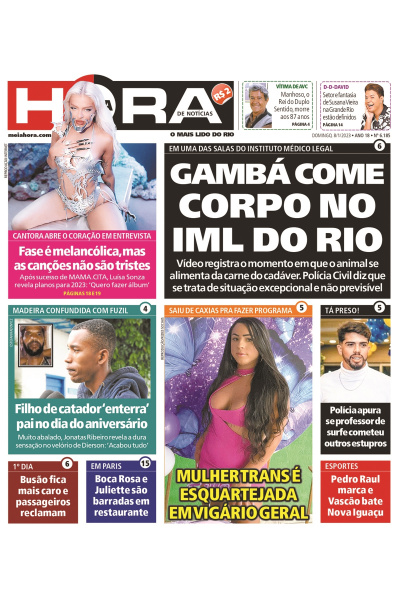 Meia Hora - Edição de 08 de janeiro de 2023