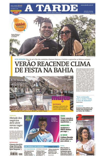 A TARDE - Edição de 08 de janeiro de 2023