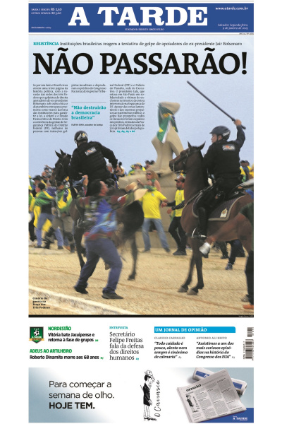 A TARDE - Edição de 09 de janeiro de 2023