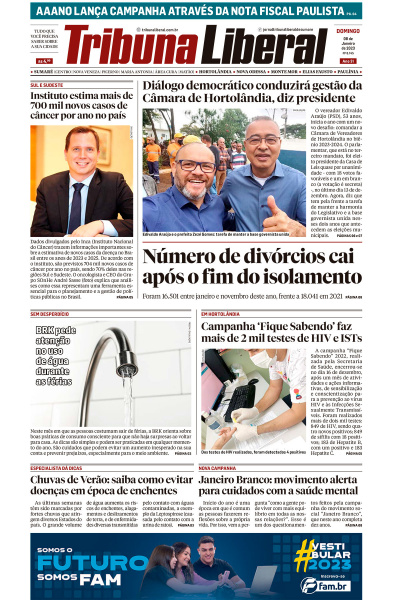 Tribuna Liberal - Edição de 08 de Janeiro de 2023