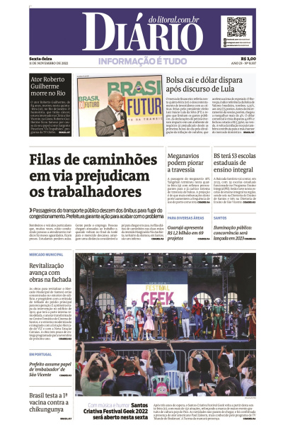 Diário do Litoral – Edição 11 de janeiro de 2023