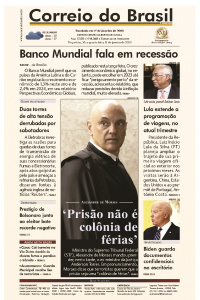Correio do Brasil – Edição de 10 a 11 de janeiro de 2023