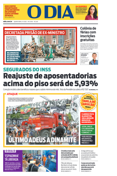 O DIA - Edição de 11 de Janeiro de 2023
