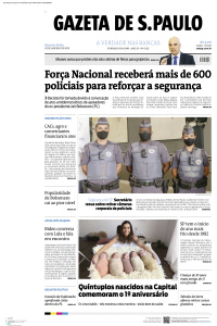 Gazeta de S. Paulo - Edição de 11 de Janeiro de 2023