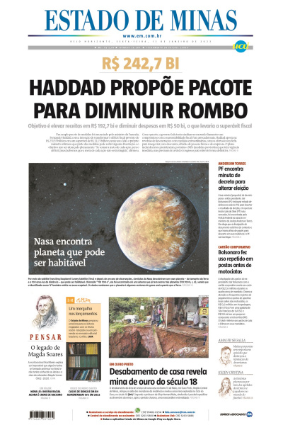 Estado de Minas - Edição de 13 de janeiro de 2023