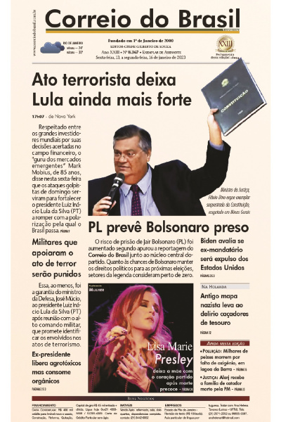 Correio do Brasil – Edição de 13 a 16 de janeiro de 2023
