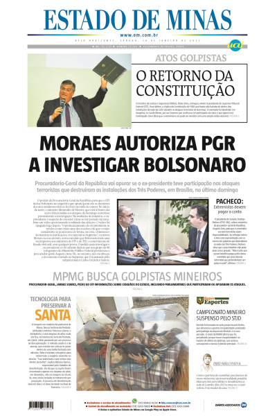 Estado de Minas - Edição de 14 de janeiro de 2023