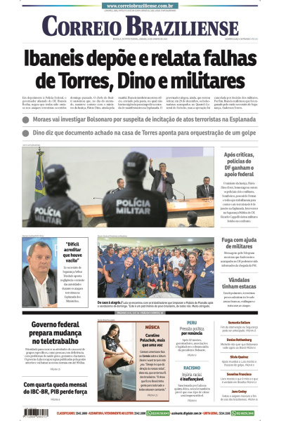 Correio Braziliense - Edição de 14 de janeiro de 2023