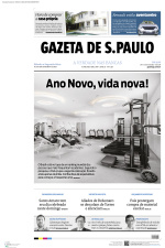 Gazeta de S. Paulo - Edição de 16 de Janeiro de 2023