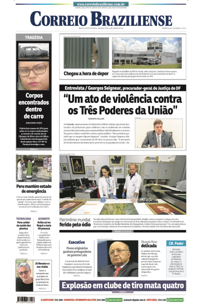 Correio Braziliense - Edição de 16 de janeiro de 2023