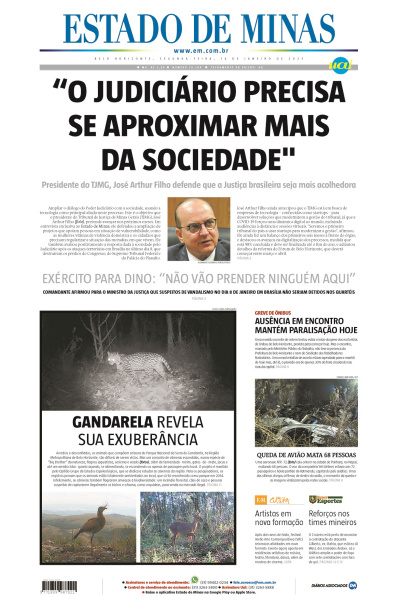 Estado de Minas - Edição de 16 de janeiro de 2023