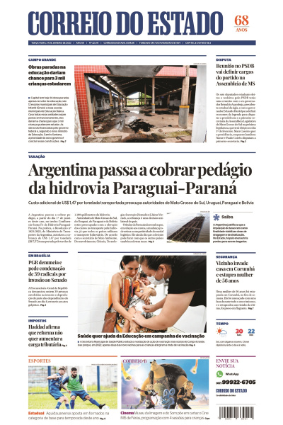 Correio do Estado - Edição de 17 de janeiro de 2023