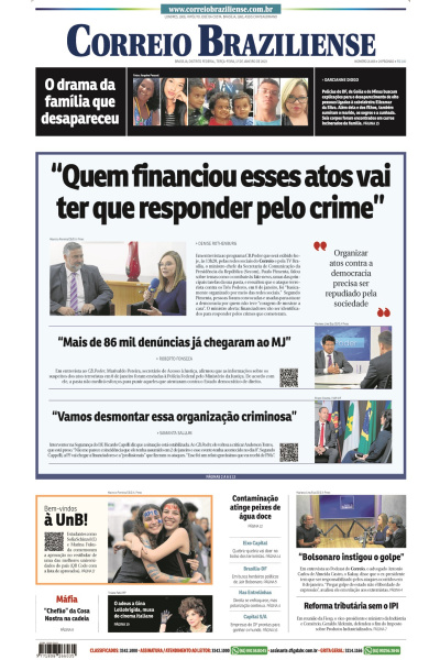 Correio Braziliense - Edição de 17 de janeiro de 2023