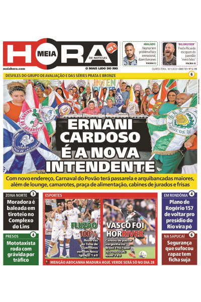 Meia Hora - Edição de 18 de janeiro de 2023