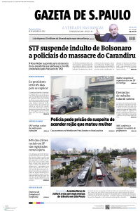 Gazeta de S. Paulo - Edição de 18 de Janeiro de 2023