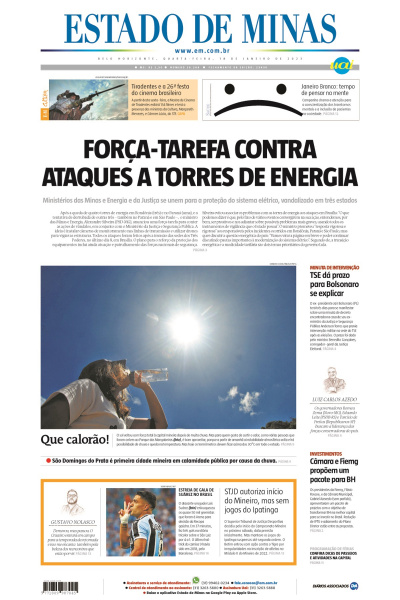 Estado de Minas - Edição de 18 de janeiro de 2023