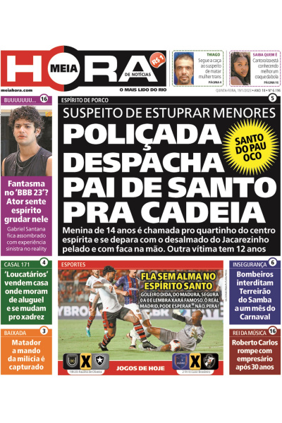Meia Hora - Edição de 19 de janeiro de 2023
