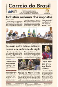 Correio do Brasil – Edição de 20 a 23 de janeiro de 2023