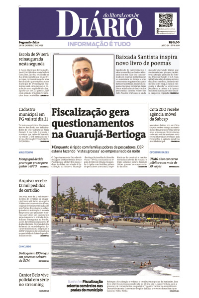 Diário do Litoral – Edição 23 de janeiro de 2023