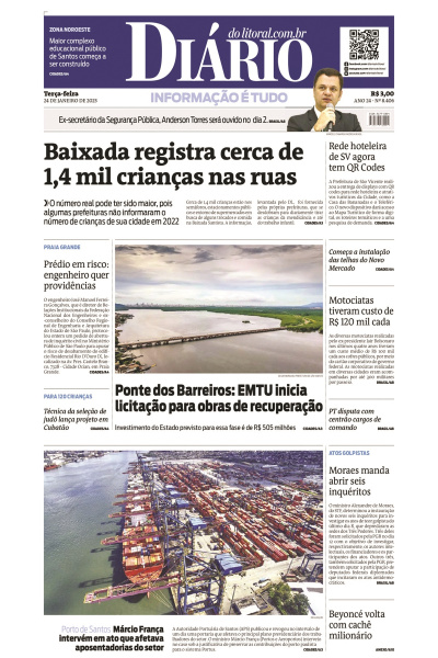 Diário do Litoral – Edição 24 de janeiro de 2023