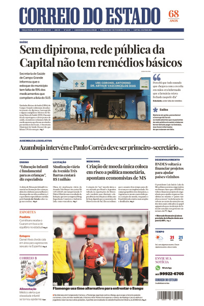 Correio do Estado - Edição de 24 de janeiro de 2023