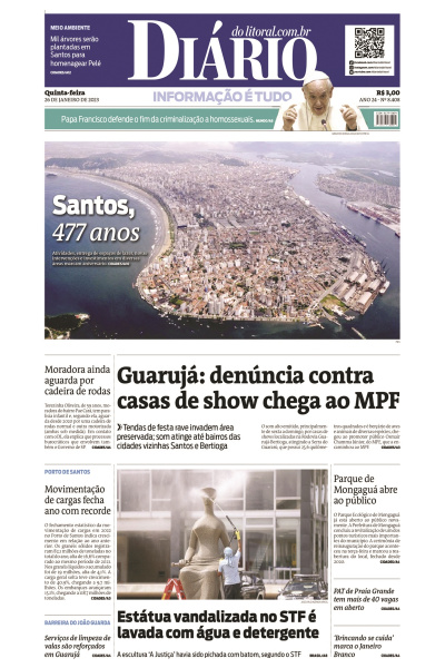 Diário do Litoral – Edição 26 de janeiro de 2023