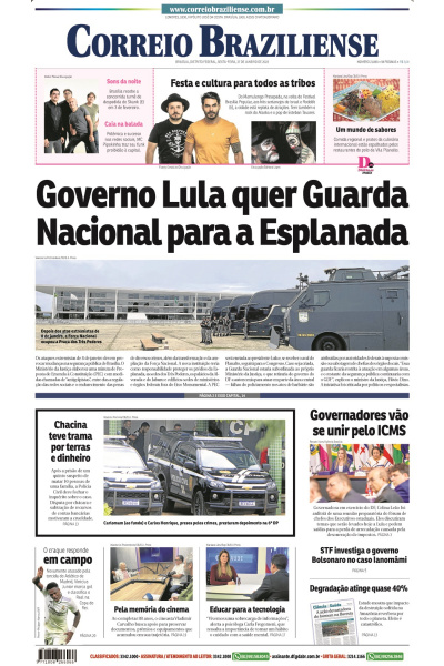 Correio Braziliense - Edição de 27 de janeiro de 2023