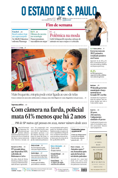 Estadão - Edição de 28 de janeiro de 2023