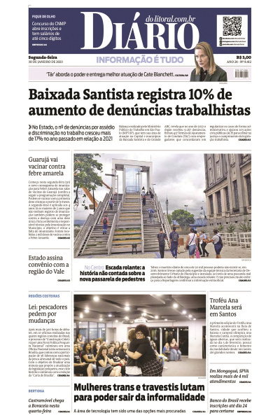 Diário do Litoral – Edição 30 de janeiro de 2023