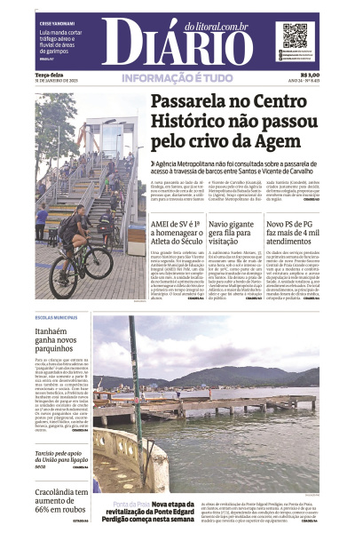 Diário do Litoral – Edição 31 de janeiro de 2023