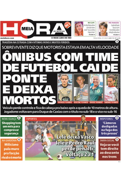 Meia Hora - Edição de 31 de janeiro de 2023