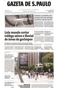 Gazeta de S. Paulo – Edição de 31 de Janeiro de 2023