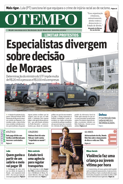 O TEMPO - Edição de 12 de janeiro de 2023