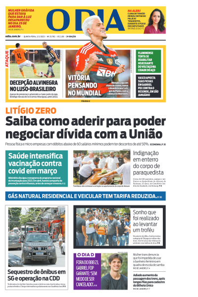 O DIA - Edição de 02 de Fevereiro de 2023