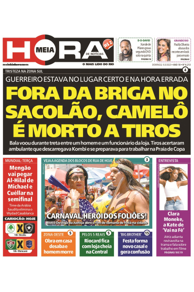 Meia Hora - Edição de 05 de fevereiro de 2023