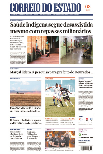 Correio do Estado - Edição de 06 de fevereiro de 2023