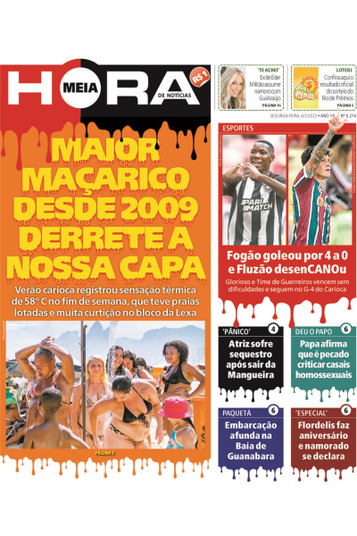 Meia Hora - Edição de 06 de fevereiro de 2023