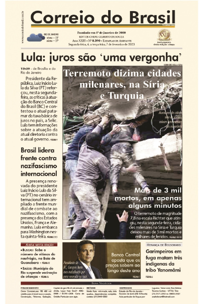 Correio do Brasil – Edição de 06 a 07 de fevereiro de 2023