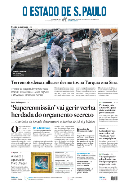 Estadão - Edição de 07 de Fevereiro de 2023
