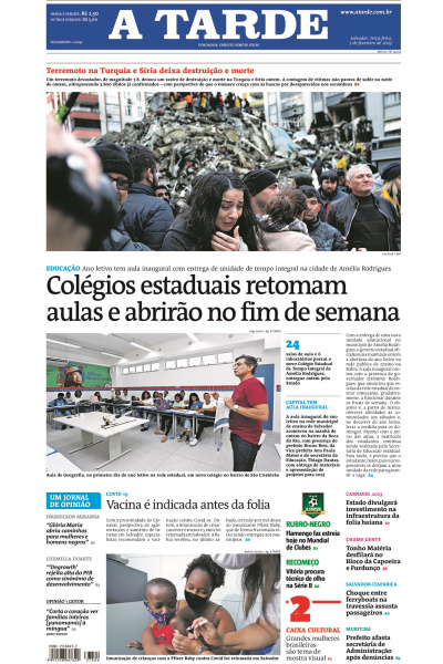 A TARDE - Edição de 07 de fevereiro de 2023