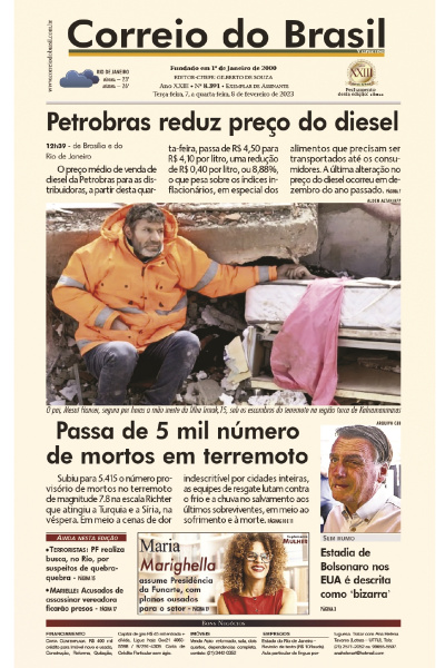 Correio do Brasil – Edição de 07 a 08 de fevereiro de 2023