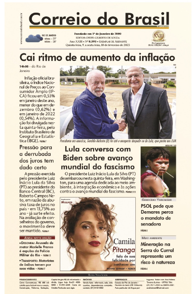 Correio do Brasil – Edição de 09 a 10 de fevereiro de 2023